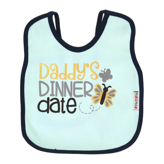 Mix &Max Multi-colors Printed Bib with diaper back size 38*29cm (2 Pieces) Girl #801g
