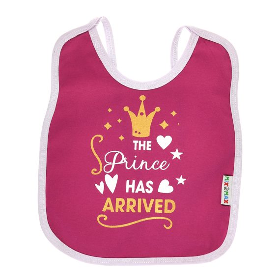 Mix &Max Multi-colors Printed Bib with diaper back size 38*29cm (2 Pieces) Girl #801g