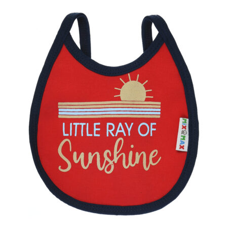 Mix &Max Multi-colors Printed Bib with diaper back Small size 16*19cm (2 Pieces) Boy #803b