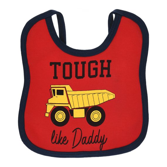 Mix &Max Multi-colors Printed Bib with diaper back size 27*19cm (2 Pieces) Boys #802b