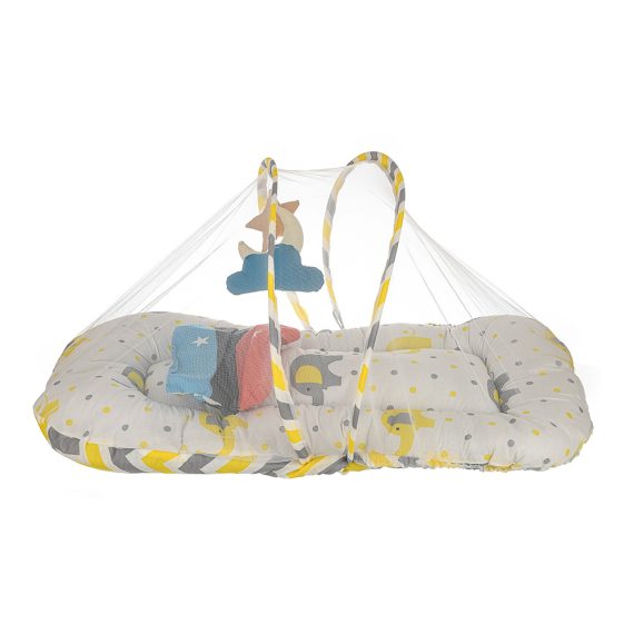 Mix & Max Baby Travel Portable Bed Tent Crib sponge Mattress bed with Mosquito and Pillow (Toys) #465