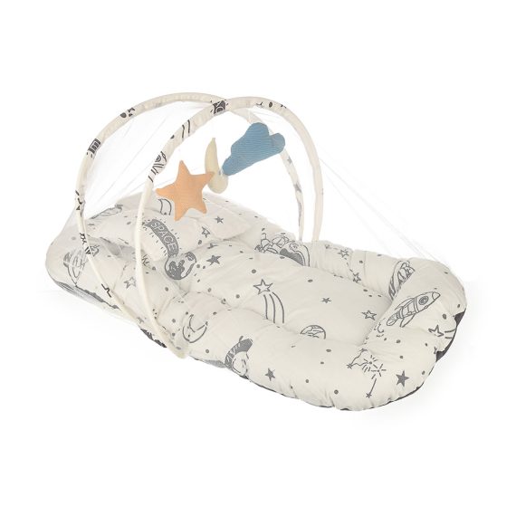 Mix & Max Baby Travel Portable Bed Tent Crib sponge Mattress bed with Mosquito and Pillow (Toys) #465