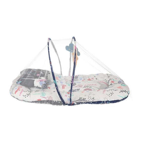 Mix & Max Baby Travel Portable Bed Tent Crib sponge Mattress bed with Mosquito and Pillow (Toys) #465