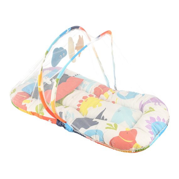 Mix & Max Baby Travel Portable Bed Tent Crib sponge Mattress bed with Mosquito and Pillow (Toys) #465