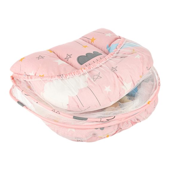 Mix & Max Baby Travel Portable Bed Tent Crib sponge Mattress bed with Mosquito and Pillow (Toys) #465