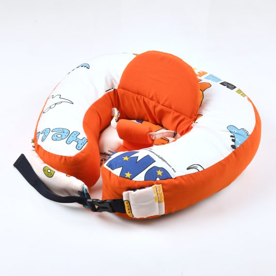 Mix &Max Multi use 2-in-1 Maternity Pillow + Baby sitting help Pillow Cotton 100% # 481