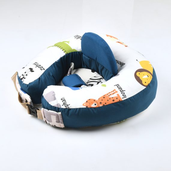 Mix &Max Multi use 2-in-1 Maternity Pillow + Baby sitting help Pillow Cotton 100% # 481