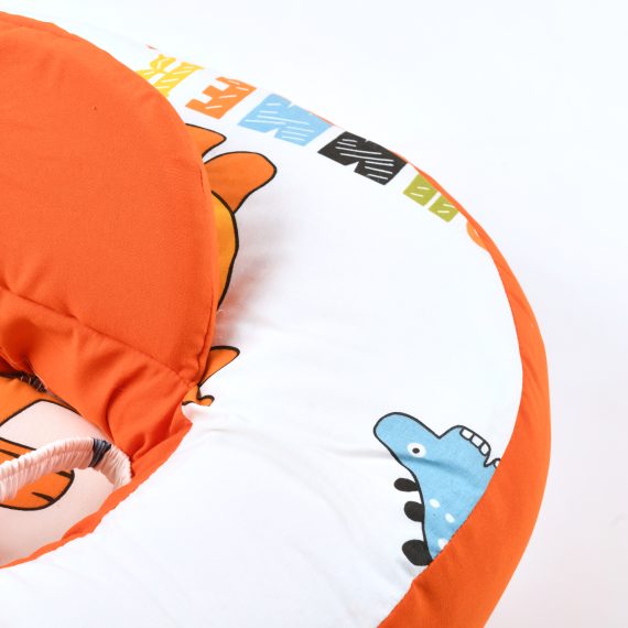 Mix &Max Multi use 2-in-1 Maternity Pillow + Baby sitting help Pillow Cotton 100% # 481
