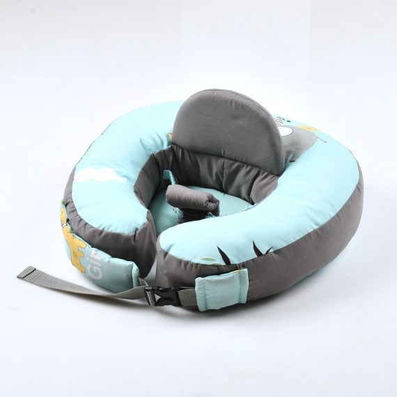 Mix &Max Multi use 2-in-1 Maternity Pillow + Baby sitting help Pillow Cotton 100% # 481